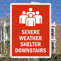 Shelter Area Sign
