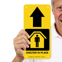 Shelter Area Sign