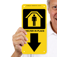 Shelter Area Sign