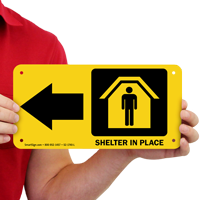 Shelter Area Sign