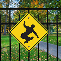 Skateboarding Symbol Signs