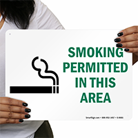 Smoking Permitted In This Area
