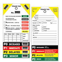 Medical Emergency Tag