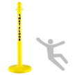 Wet Floor Workplace Safety Pole Stanchion