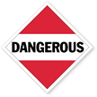 Dangerous Mixed Loads Placard