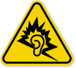 ISO Loud Noise Symbol Warning Sign