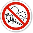No Pansy Zone ISO Sign