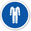 Wear Protective Clothing ISO Sign