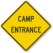 Camp Entrance Sign