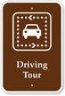 Driving Tour Campground Park Sign