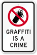 Graffiti Is A Crime Sign