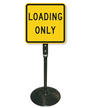 LOADING ONLY Sign & Post Kit