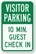 Visitor Parking Sign