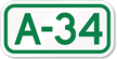 Parking Space Sign A 34