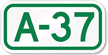 Parking Space Sign A 37