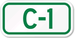 Parking Space Sign C 1