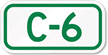 Parking Space Sign C 6