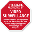 Video Surveillance Sign