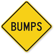 Speed Bump Sign