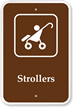 Strollers Campground Park Sign