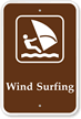 Windsurfing Campground Park Sign