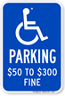 Handicapped Parking Sign