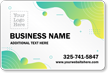 Add Business Name and Logo Custom Vehicle Magnetic Sign
