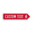 Add Your Custom Text Right Arrow Sign