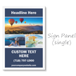 Add Your Text BigBoss Portable Custom Sidewalk Sign
