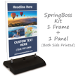 Add Your Text BigBoss Portable Custom Sidewalk Sign