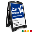 Car Parking BigBoss Portable Custom Sidewalk Sign