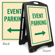 Event Parking Sidewalk Sign Kit