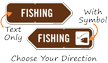Fishing Arrow Campground Sign