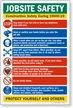 Jobsite Safety Construction Safety Sign Panel