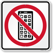 No Cell Phone Symbol Sign