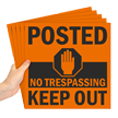 Private Property HDPE Sign Pack