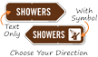 Showers Arrow Campground Sign