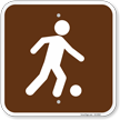 Soccer Campground Sign