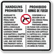 Section 30.6 Texas Law   Concealed Handguns Prohibited Sign