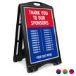 Thank You To Sponsors BigBoss Portable Custom Sidewalk Sign