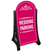 Wedding Parking Dome Shaped Sidewalk Sign