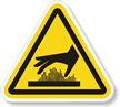 Burn Hazard / Hot Surface Underneath Label