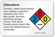 Fuel Oil NFPA Chemical Hazard Label