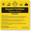Custom Ansi Danger Label