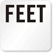 Feet Pool Depth Marker
