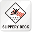 Slippery Deck Pool Marker