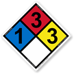 NFPA 704 Safety Sign