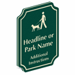 Add Custom Headline Or Park Name PermaCarve Sign