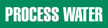 Process Water (Green) Adhesive Pipe Marker