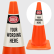 Custom OSHA Danger Cone Collar